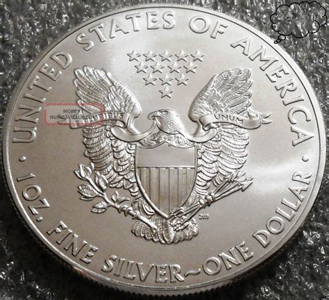 2014 American Eagle Silver Coin Gem Bu 1 Troy Ounce 999 Fine Silver