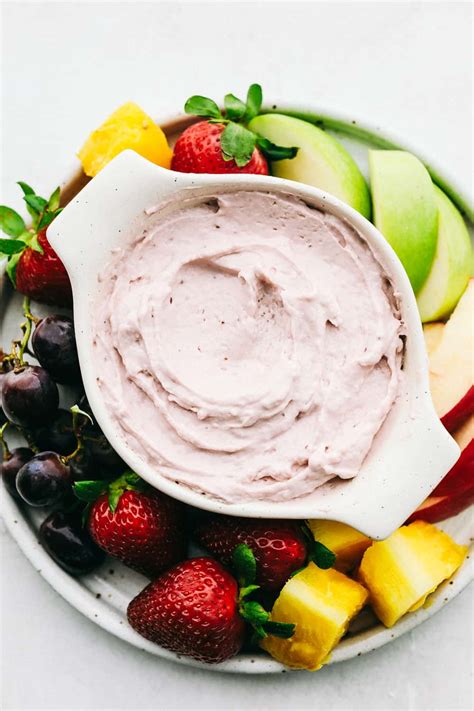 Strawberry Cream Cheese Fruit Dip 2 Ingredients The Recipe Critic