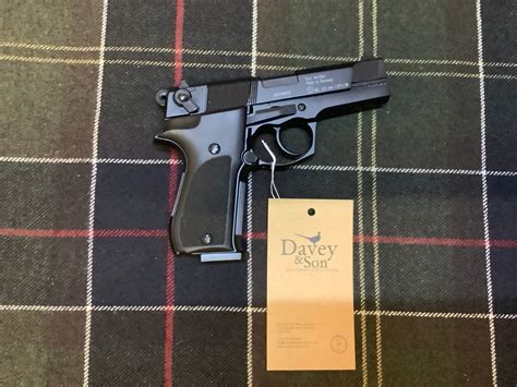 Walther Cp88 Black 177 Pellet Air Pistol Ref Aw 2021 Davey And Son