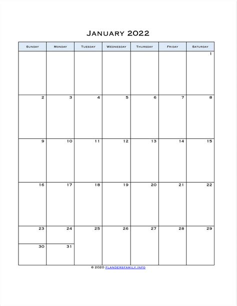 Summer Reading Calendar 2022 January Calendar 2022