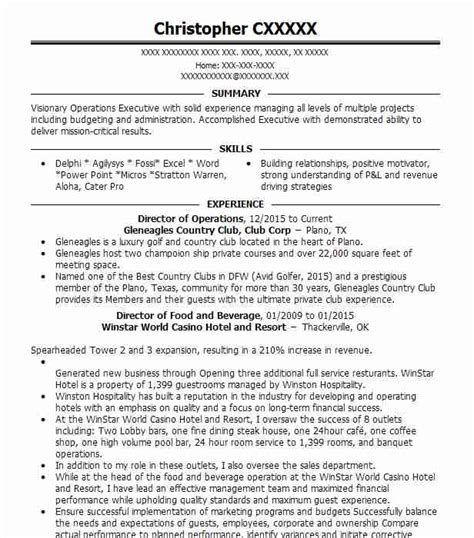 • desire a food and beverage manager position at doubletree hotel. Food And Beverage Manager Resume Sample | Resumes Misc ...