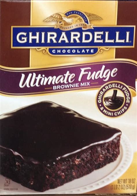 Ghirardelli Chocolate Ultimate Fudge Brownie Mix 18oz 2