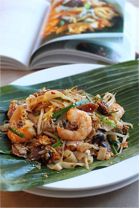 Чар квай теов (char kway teow). Penang Fried Flat Noodles - Char Kuey Teow - Rasa Malaysia