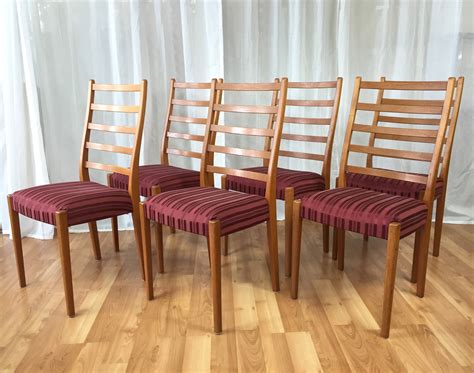 Discover prices, catalogues and new features. Set of Six Svegards Markaryd High-Back Teak Dining Chairs ...