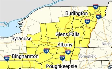 Severe Thunderstorm Watch Issued For Much Of Upstate Ny