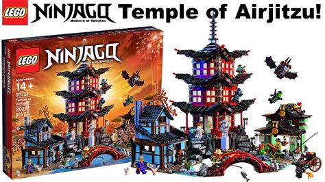 Huge Lego Ninjago Set Temple Of Airjitzu Official Images 200 Set