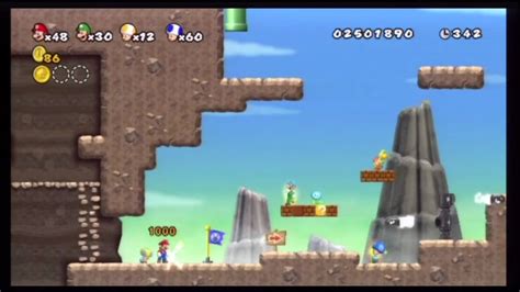 New Super Mario Bros Wii World 6 1 Youtube