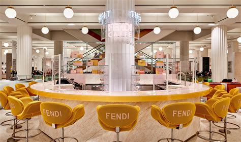 Fendi Caffe Commandeers Selfridges London The Impression