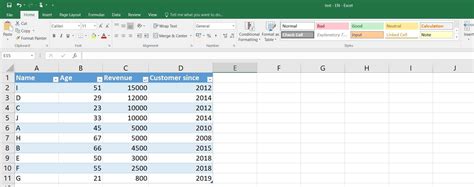 Tablas De Excel Cómo Puedes Crearlas Ionos