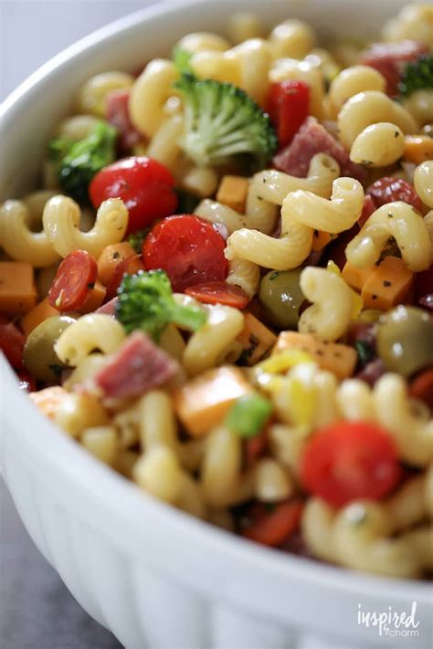 Who says pasta salad has to be a guilty indulgence? Really Good Pasta Salad - the BEST pasta salad recipe