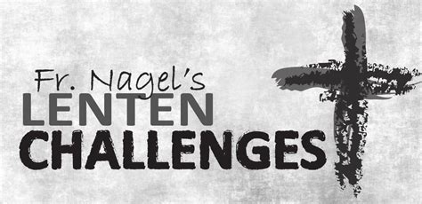 Lenten Challenges