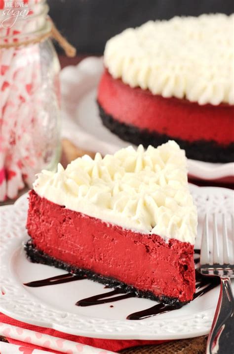 Red Velvet Cheesecake Life Love And Sugar