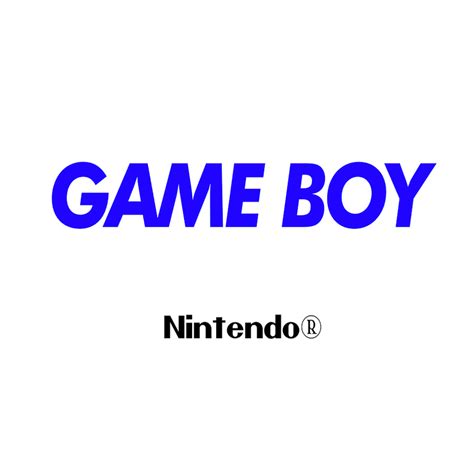 Nintendo Game Boy 1998 Logo Remake By Logomaxproductions On Deviantart