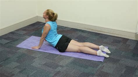 Prone Press Ups With Lock And Sag Cornell Video