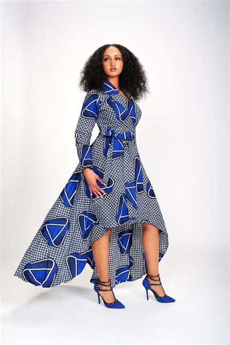 ope african print wrap dress african print dress ankara african clothing styles printed wrap