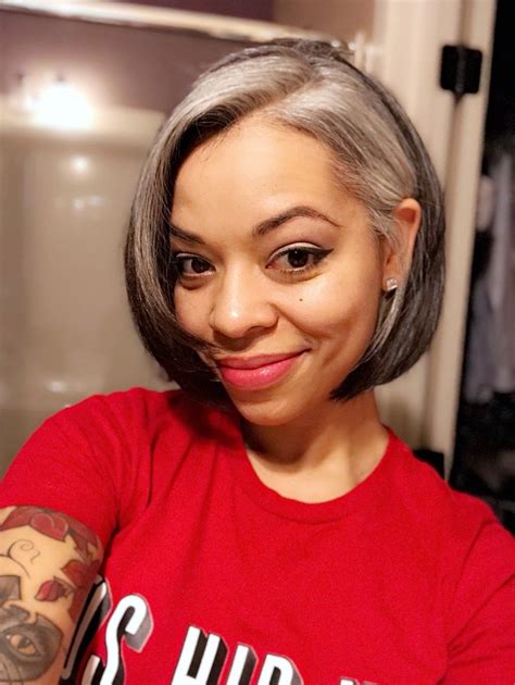 Silver Sister Spotlight With Rhiannon Natural Gray Hair Natural Hair