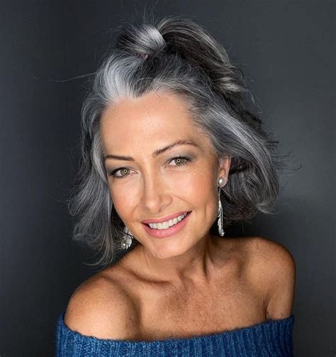 35 Best Grey Hairstyles For Women Over 50 Gray Hair Beauty Grey Hair