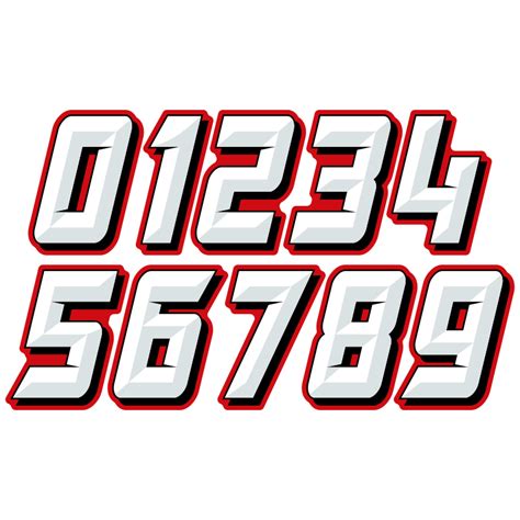 Racing Numbers Png png image