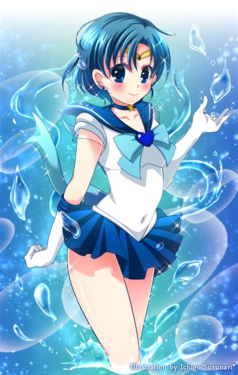 Safebooru 1girl Artist Name Bishoujo Senshi Sailor Moon Blue Blue