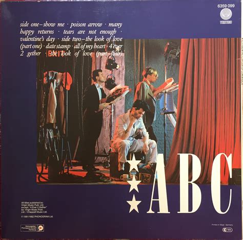 ABC The Lexicon Of Love Vinyl Celluloid