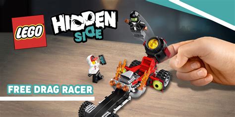 Get A Free LEGO Hidden Side Drag Racer Set Now BricksFanz