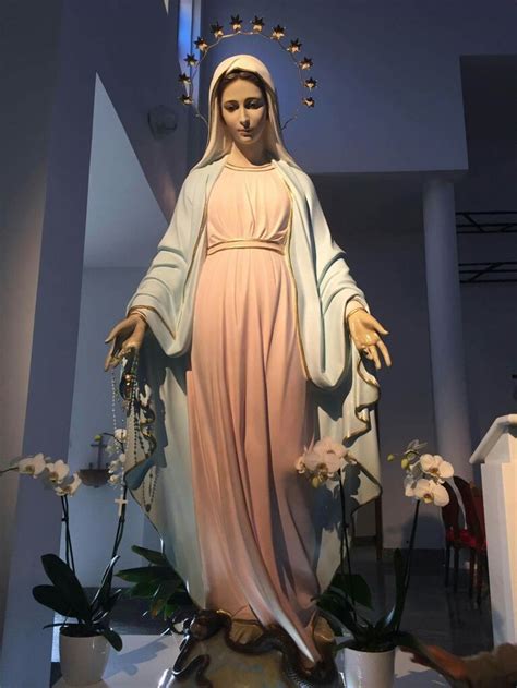 Our Blessed Lady Of Medjugorje Blessed Mother Statue Virgin Mary