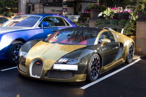 Luxury Life Design Incredible Gold Bugatti Veyron