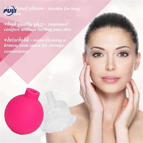4pcs Silicone Cupping Cup Vacuum Face Massage Cup Face Facial Leg Arm Cupping Suction Cups Body