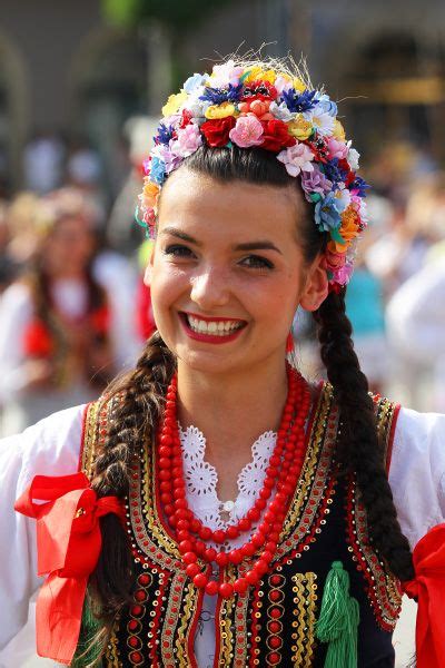 Folk Costume From Kraków Poland Polish Folk Costumes Polskie Stroje Ludowe Polish