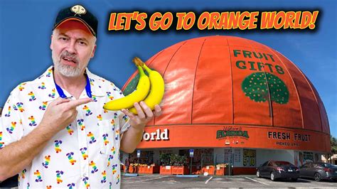 Giant Orange World Kissimmee T Shop Orlando Tourist Trap Shopping