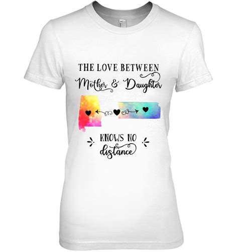 The Love Between Mother And Daughter Knows No Distance T Shirts Hoodies Sweatshirts And Merch