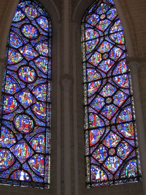 Couleur Vitrail Les Vitraux De La Cathédrale De Chartres