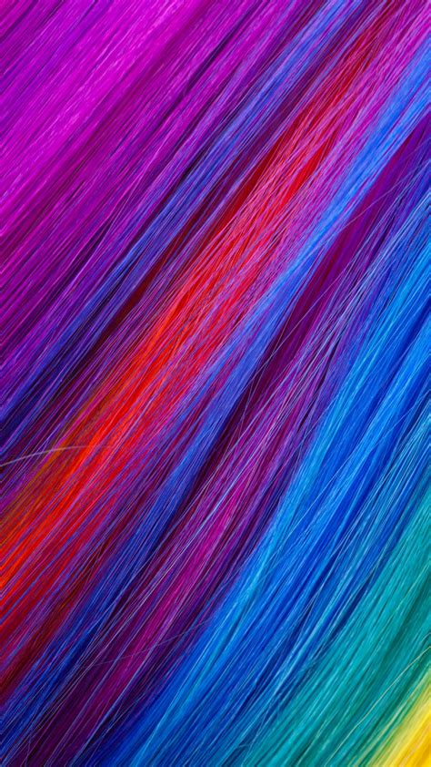 Download 720x1280 Wallpaper Colorful Threads Lines