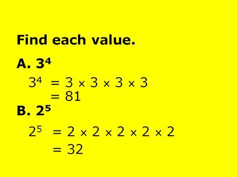 Mrs Whites 6th Grade Math Blog Introduction To Exponents