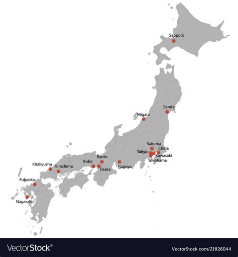 Detailed Map Of Japan