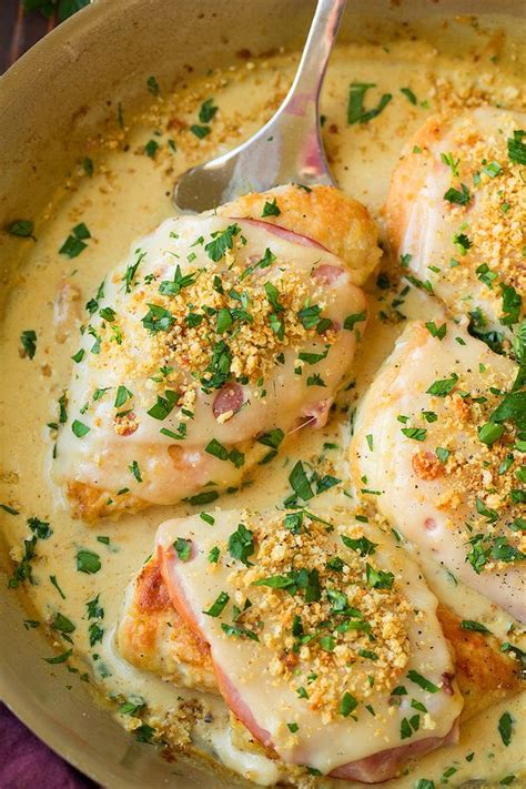 Place each chicken bundle seam side down in the instant pot, then secure the lid, making sure the vent is closed. Skillet Chicken Cordon Bleu with Creamy Dijon Sauce ...