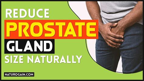 How To Reduce Prostate Gland Size Naturally Without Surgery YouTube