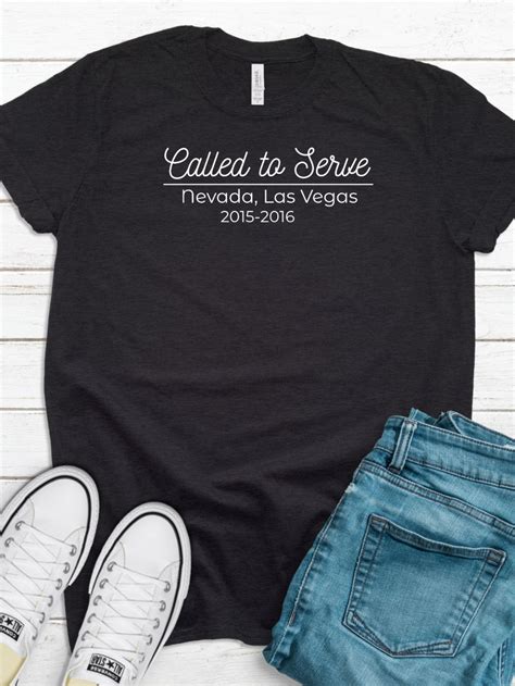 Custom Called To Serve Lds Missionary Shirt Sister Etsy Missionary Shirts Missionary Lds