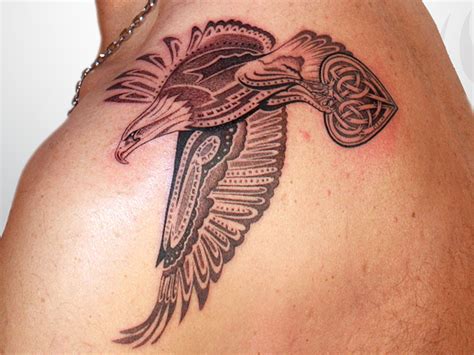 16 Awesome Tribal Eagle Tattoo Only Tribal