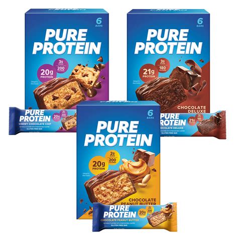 Buy Pure Protein Bars High Protein Tious Snacks To Support Energy