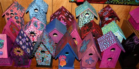 Shop for a hand painted chest of drawers and other quality painted chests at painted furniture barn. Funky Home Decor: Hand Painted Birdhouses $29.95