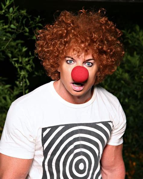 Curly Haired Red Headed Prop Comedian Carrot Top Leads A One Man
