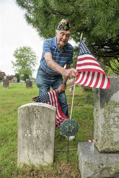 A Memorial Day Gathering At Hillside Cemetery In Wilton