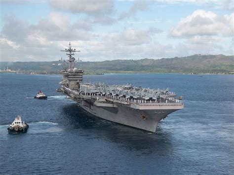 Theodore Roosevelt Carrier Returning To San Diego After Deployment