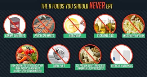 Top 9 Foods You Should Never Eat Again Humans Are Free