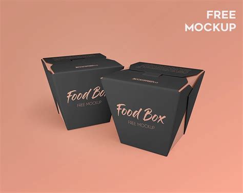 food box mockup psd  branding graphic cloud