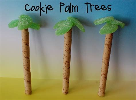 Cookie Palm Trees Edible Crafts