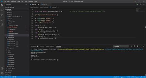 Example Code Problems Appear In Visual Studio Code