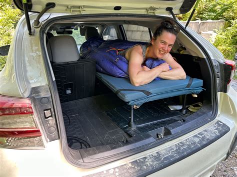 From Backseat To Bed In A Flash Rei Co Op Trailgate Vehicle Sleeping Platform Review
