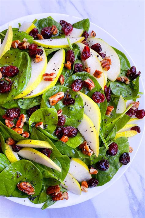 Easy Pear Salad One Bowl One Pot Recipes
